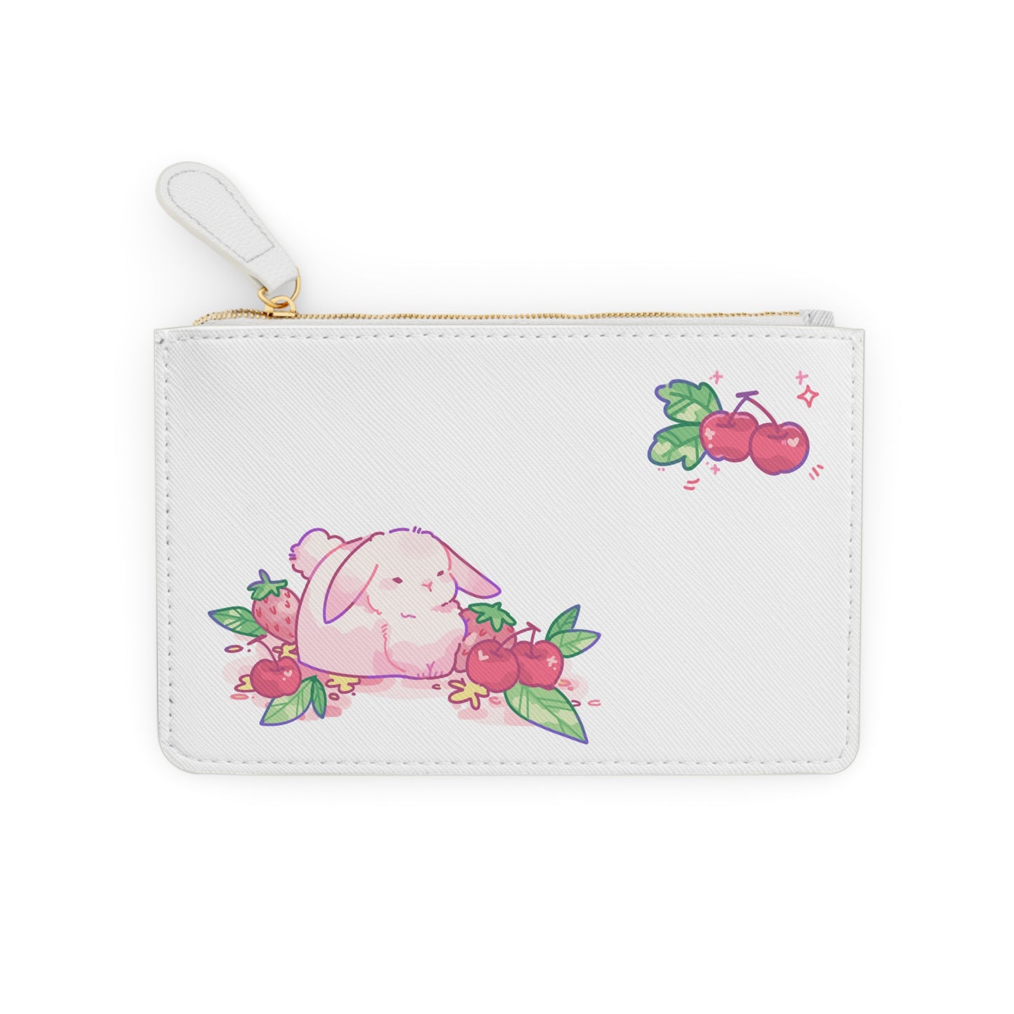 Cute Bunny Mini Clutch Bag - Adorable Strawberry & Cherry Designs, Perfect for Spring Celebrations