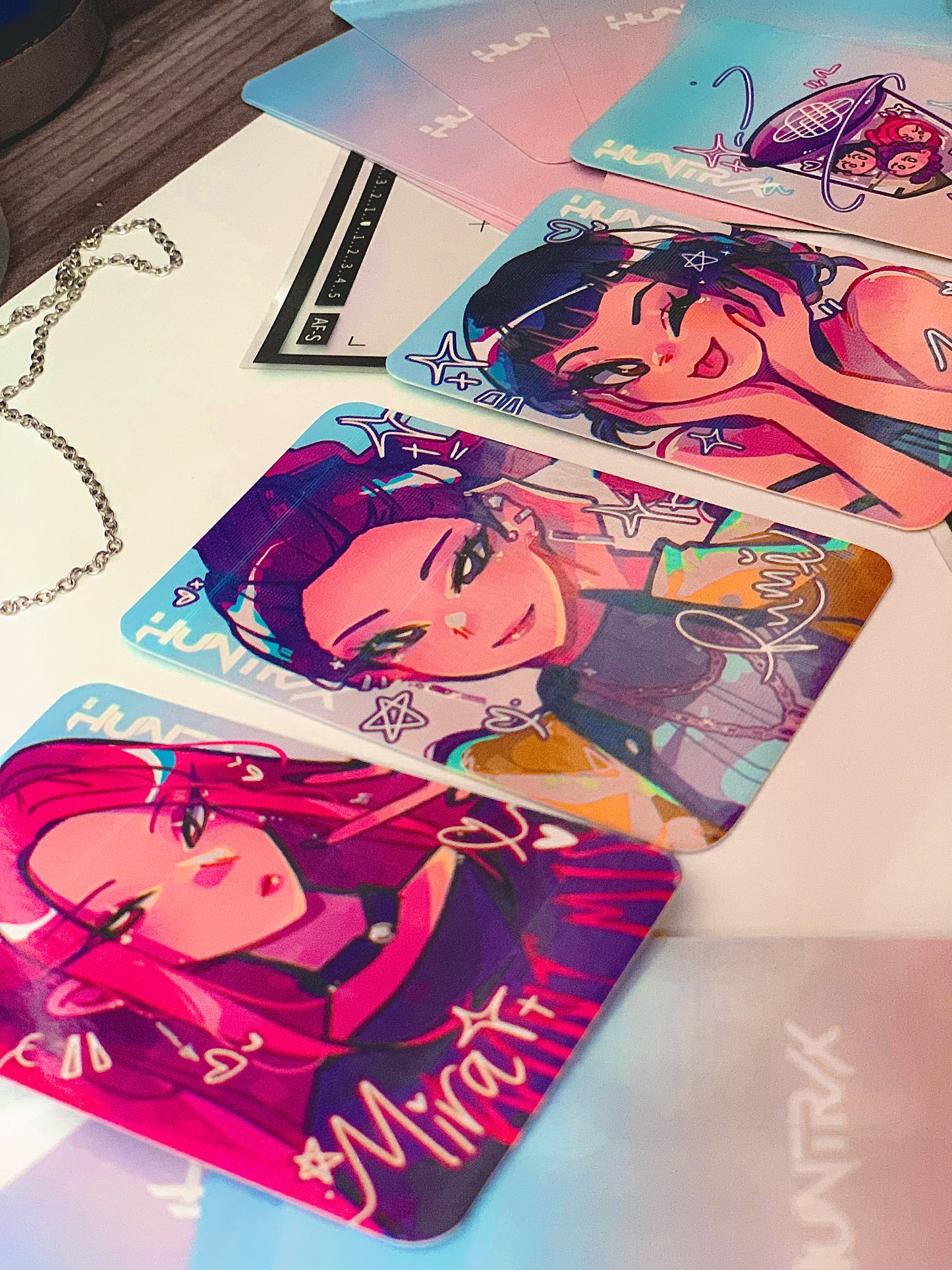 K-Pop Demon Hunters Huntrix Idol Cards