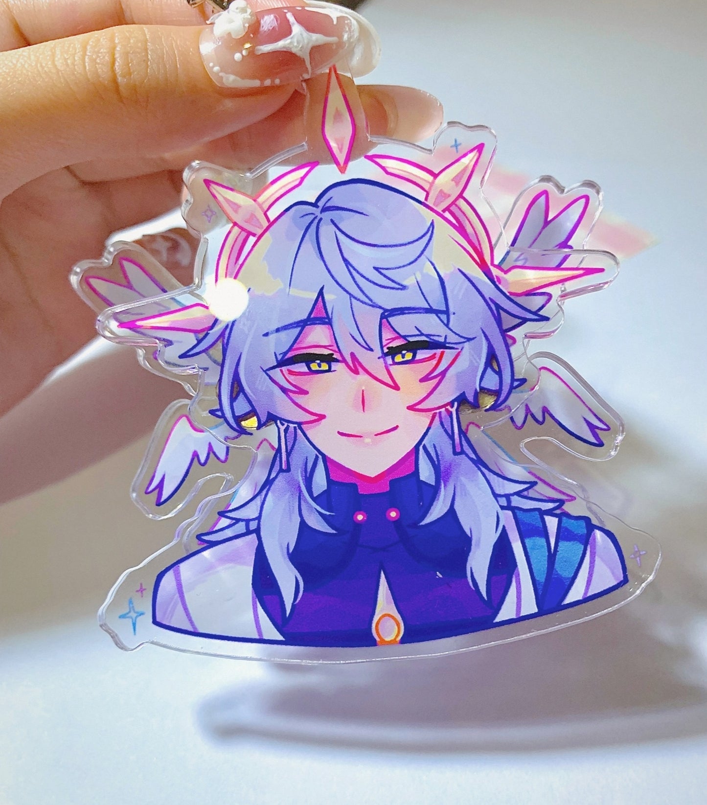 Sunday Movable Wings Keychain