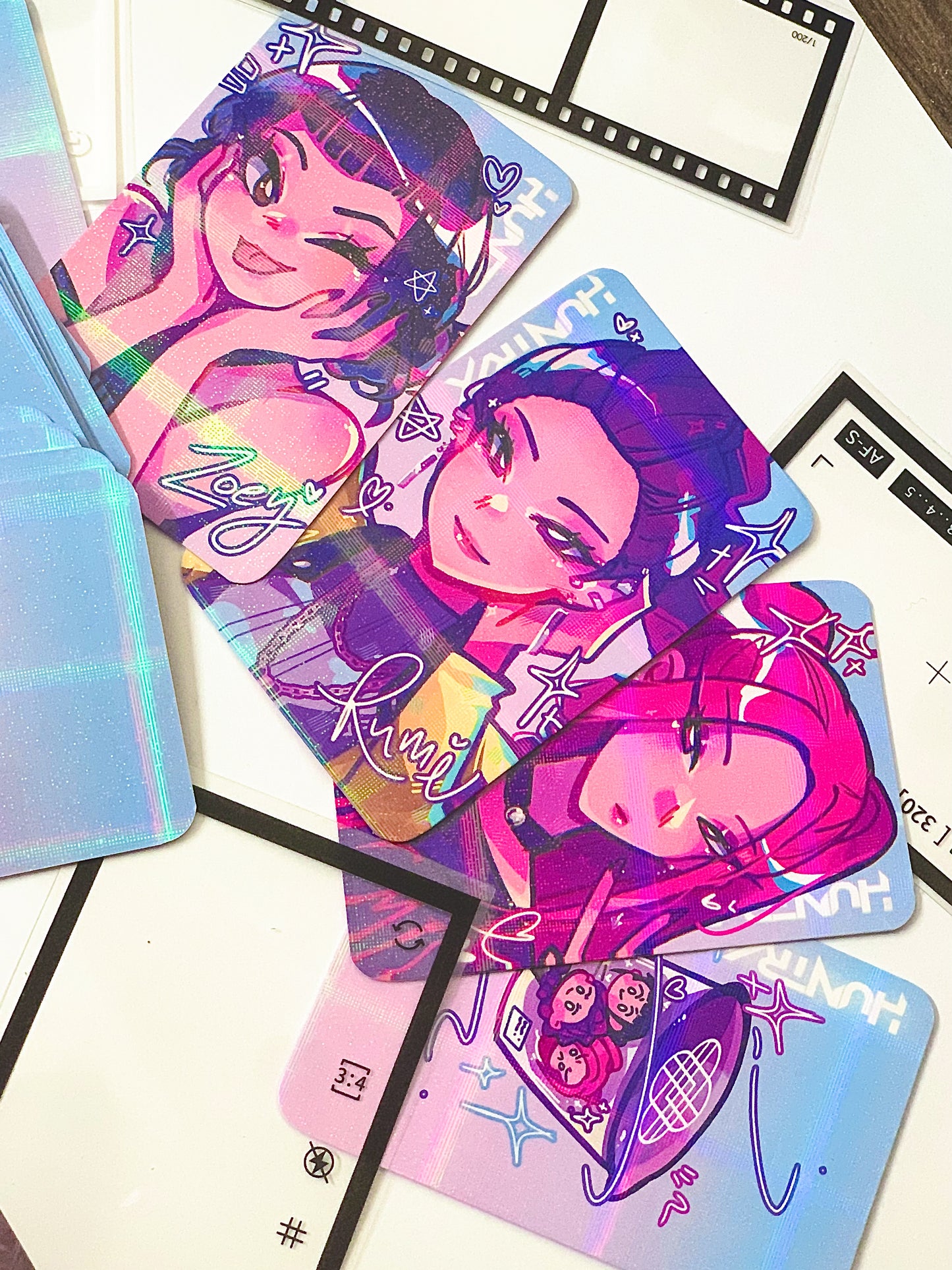 K-Pop Demon Hunters Huntrix Idol Cards