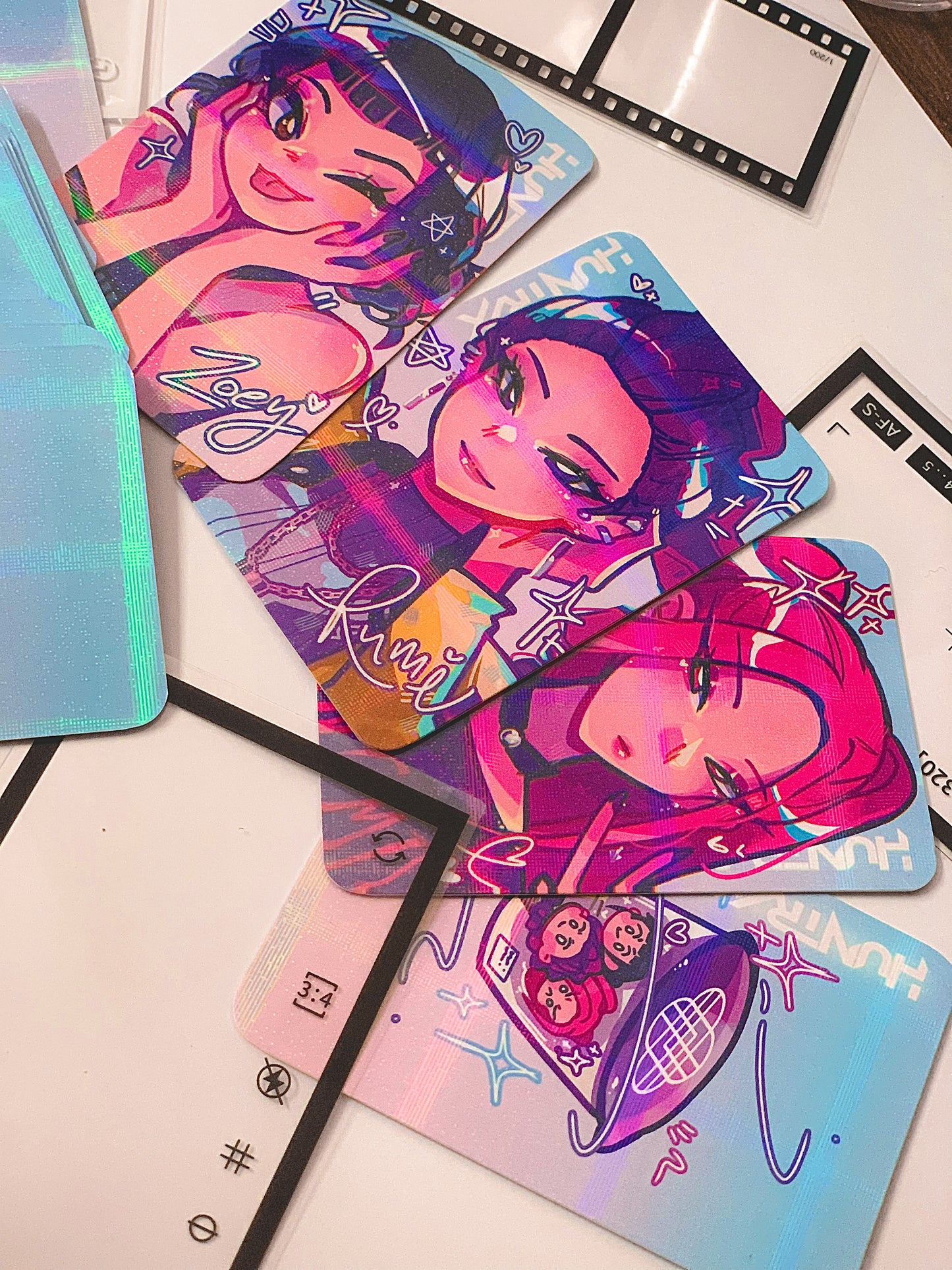 K-Pop Demon Hunters Huntrix Idol Cards