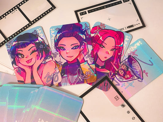 K-Pop Demon Hunters Huntrix Idol Cards