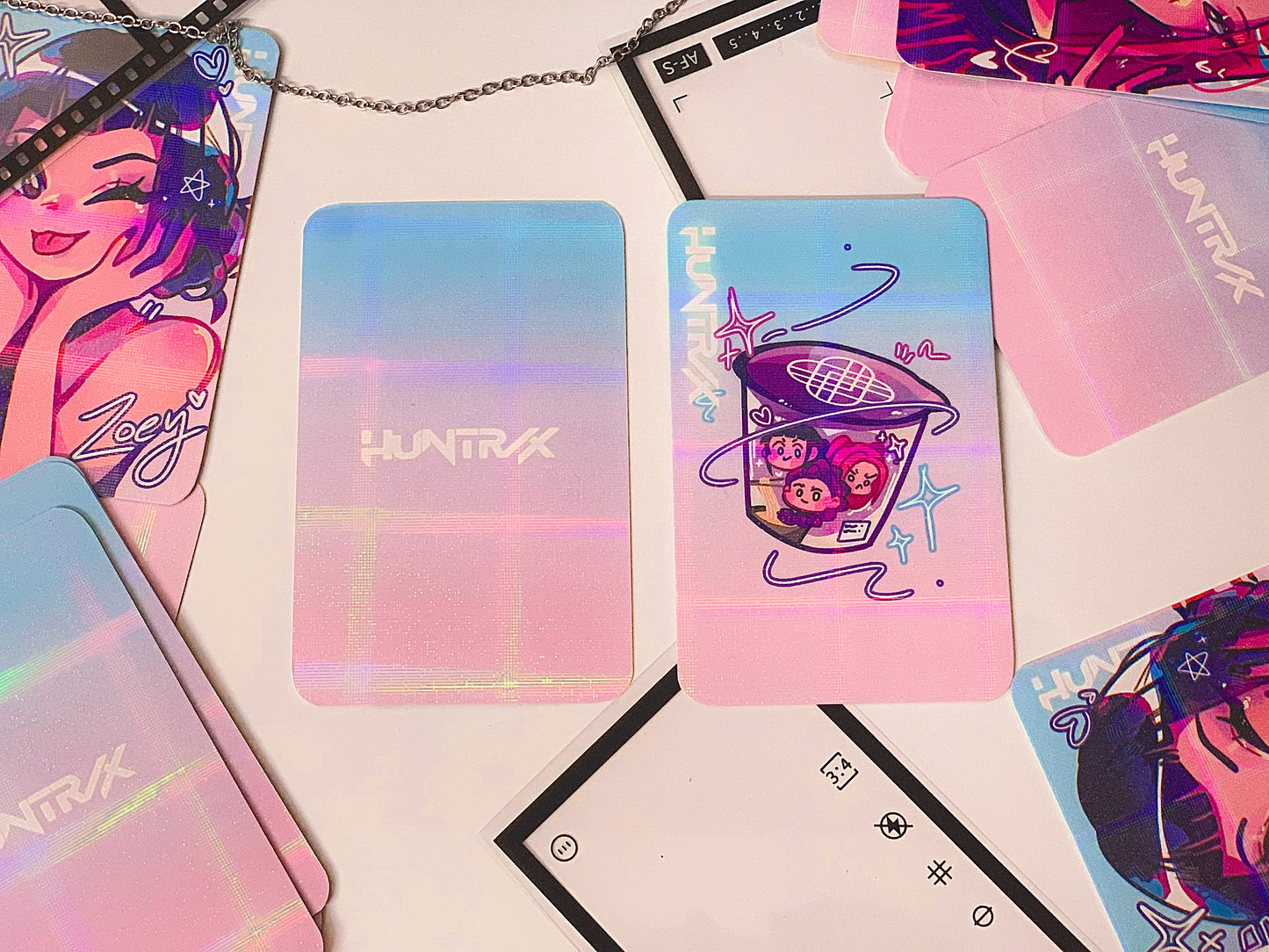 K-Pop Demon Hunters Huntrix Idol Cards