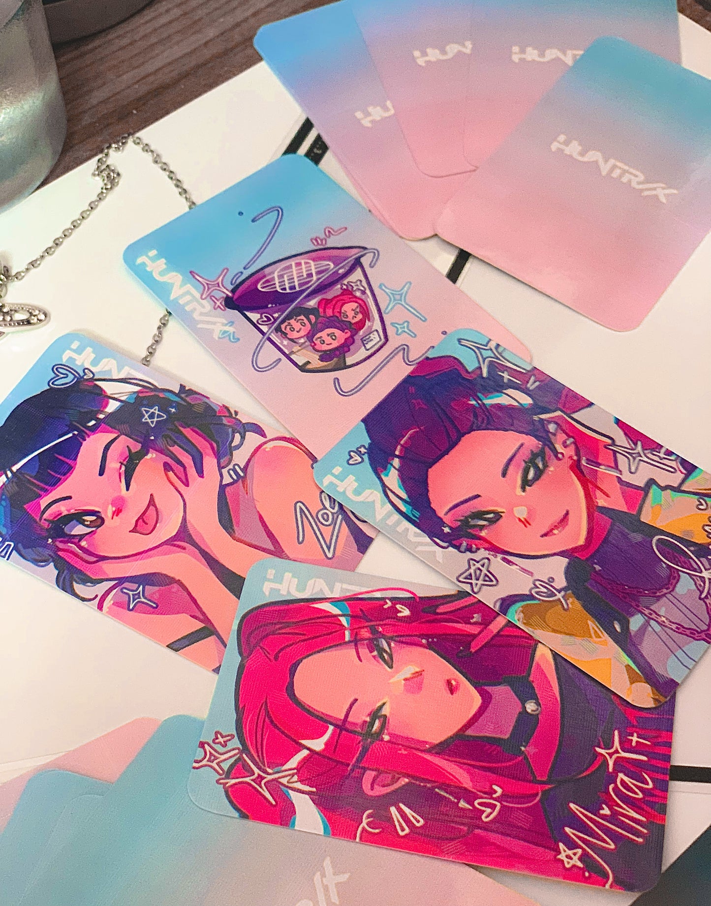 K-Pop Demon Hunters Huntrix Idol Cards