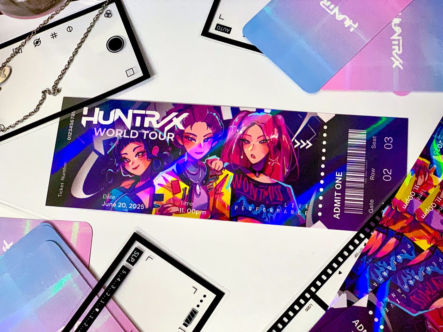 K-Pop Demon Hunters Huntrix Concert Ticket