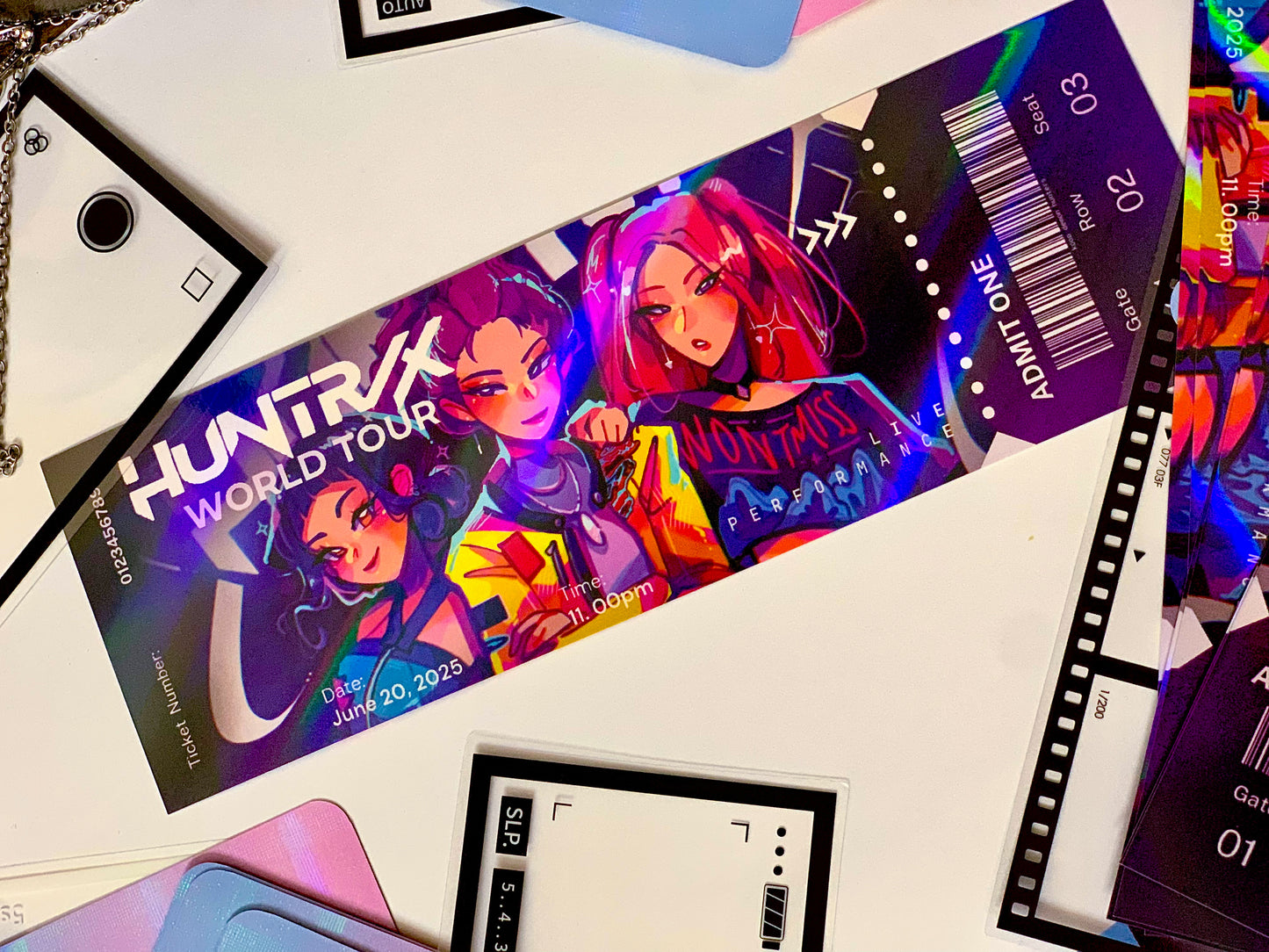 K-Pop Demon Hunters Huntrix Concert Ticket