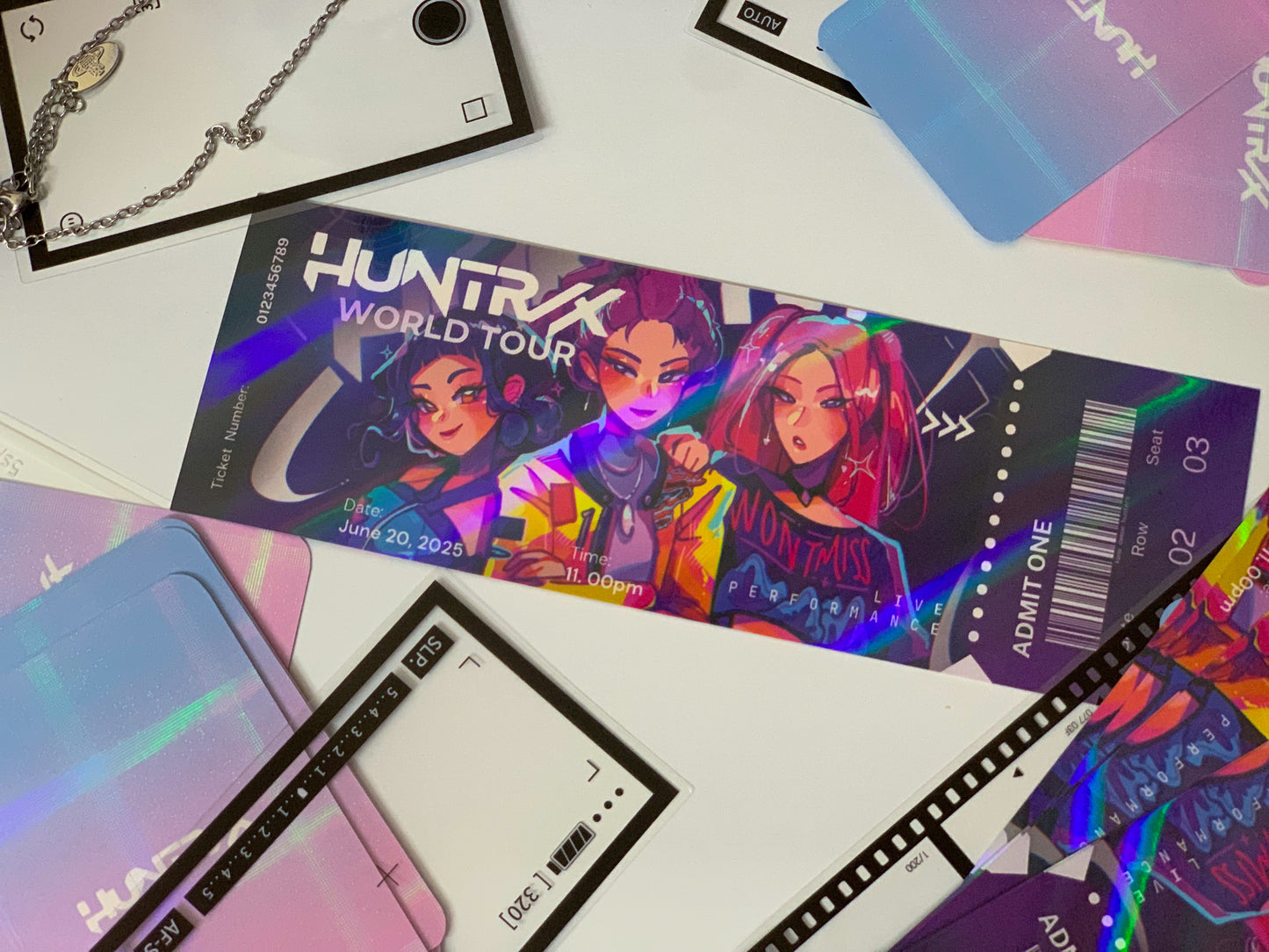 K-Pop Demon Hunters Huntrix Concert Ticket