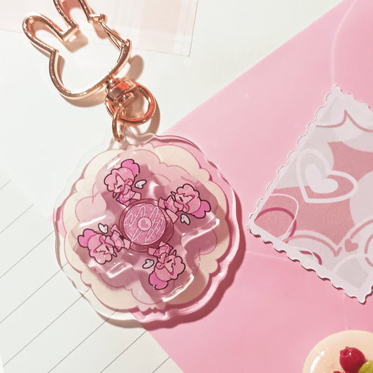 Pocki Running Rotating Keychain