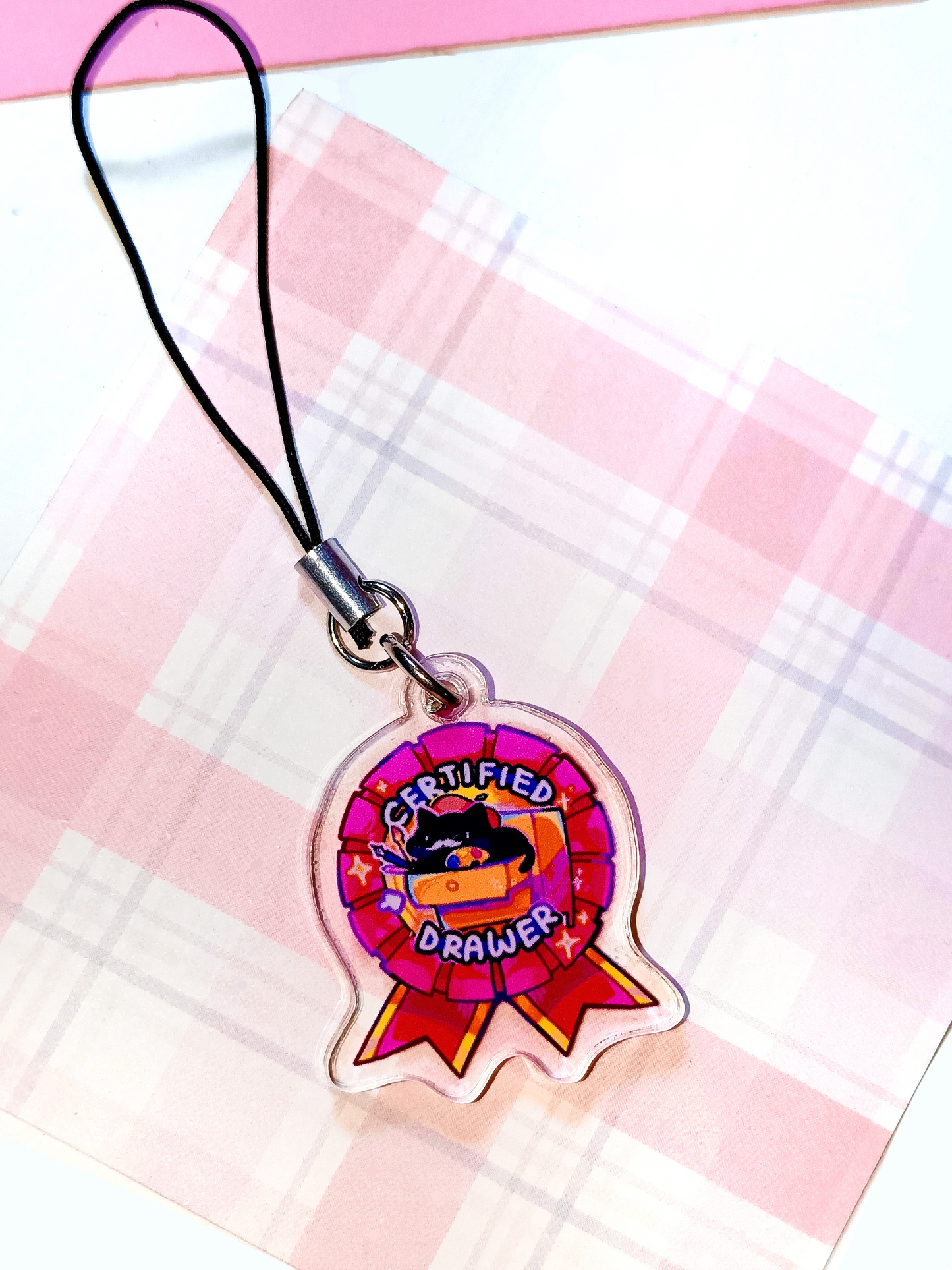 Certified Drawer Small Keychain Certified Artist