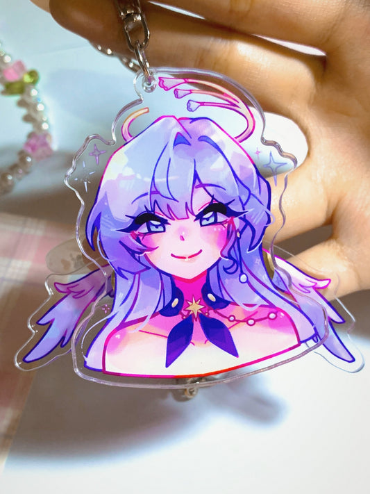Robin Movable Wings Keychain