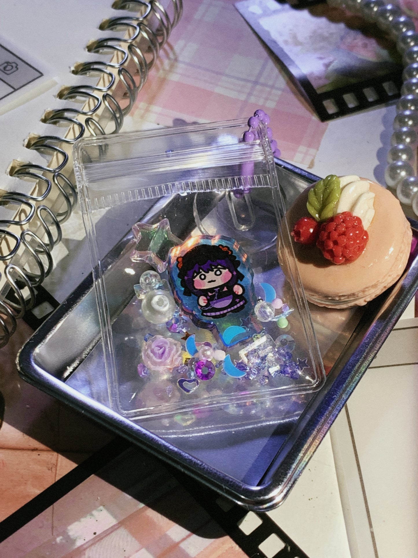 My Candy Packet Darling Marin Kitagawa Laser Mini Standee in a small baggie