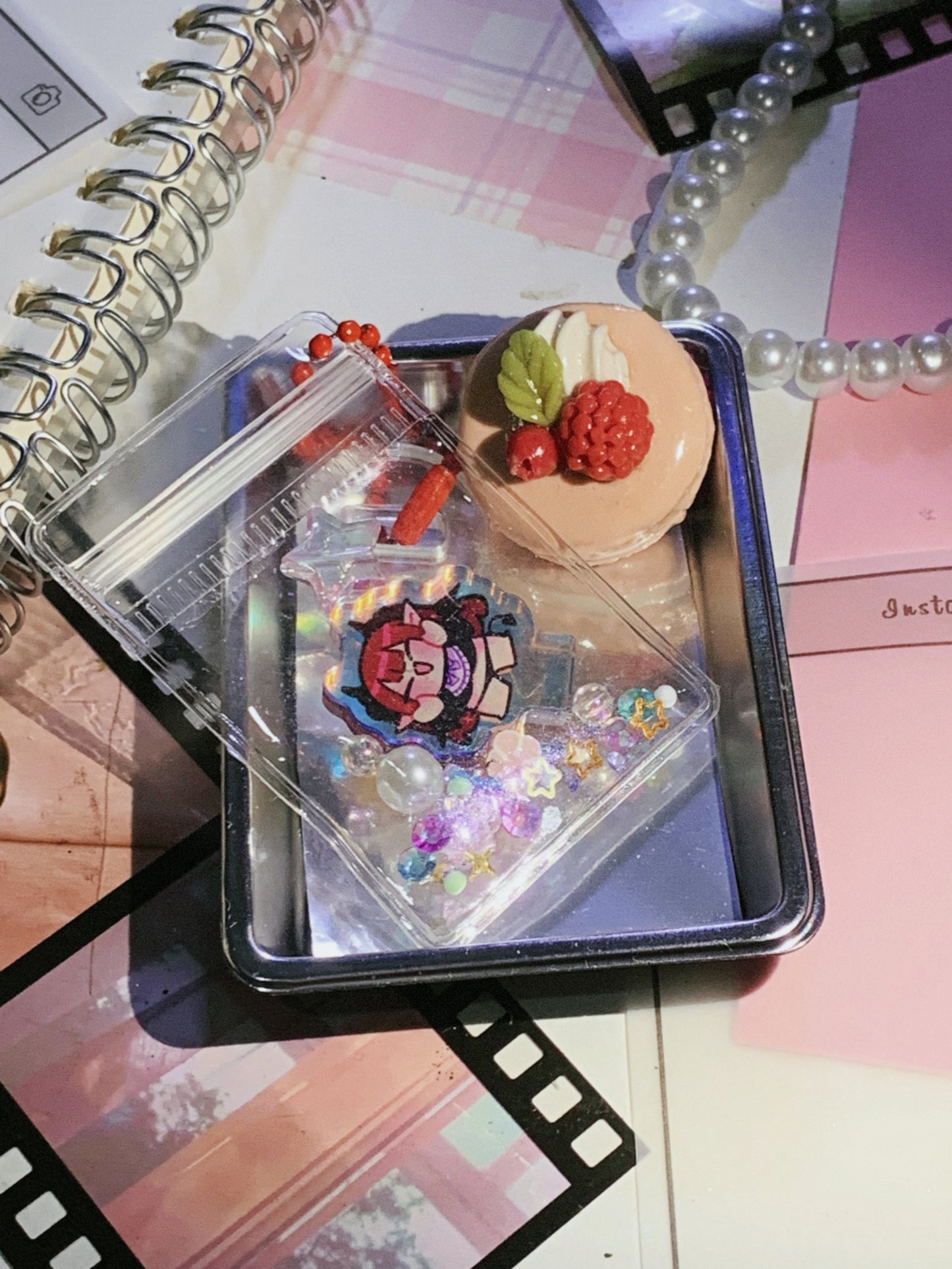 My Candy Packet Darling Marin Kitagawa Laser Mini Standee in a small baggie